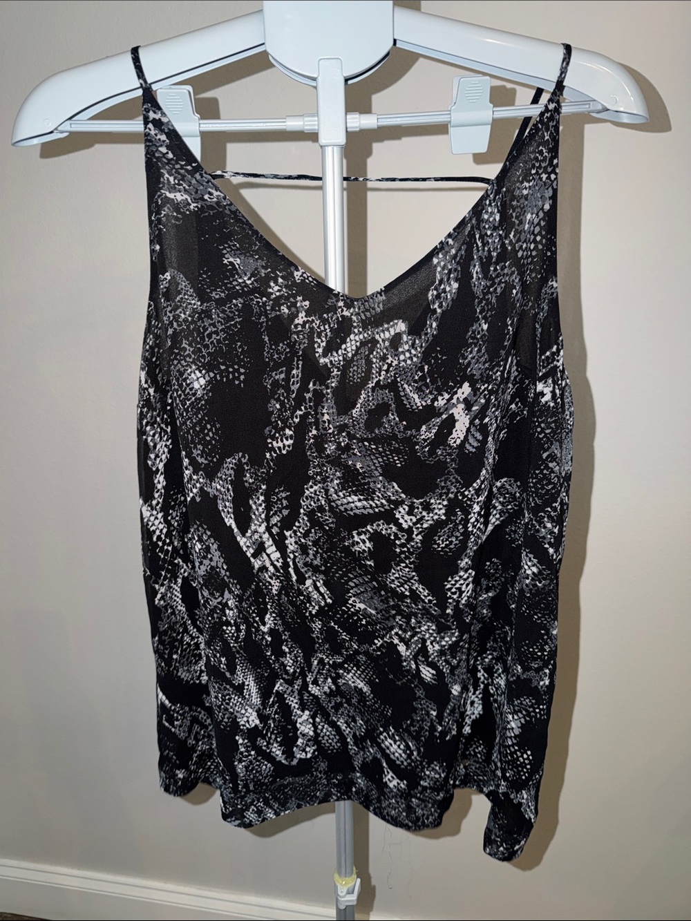 REVOLVE 1. State Black & White Snake-Print Camisole